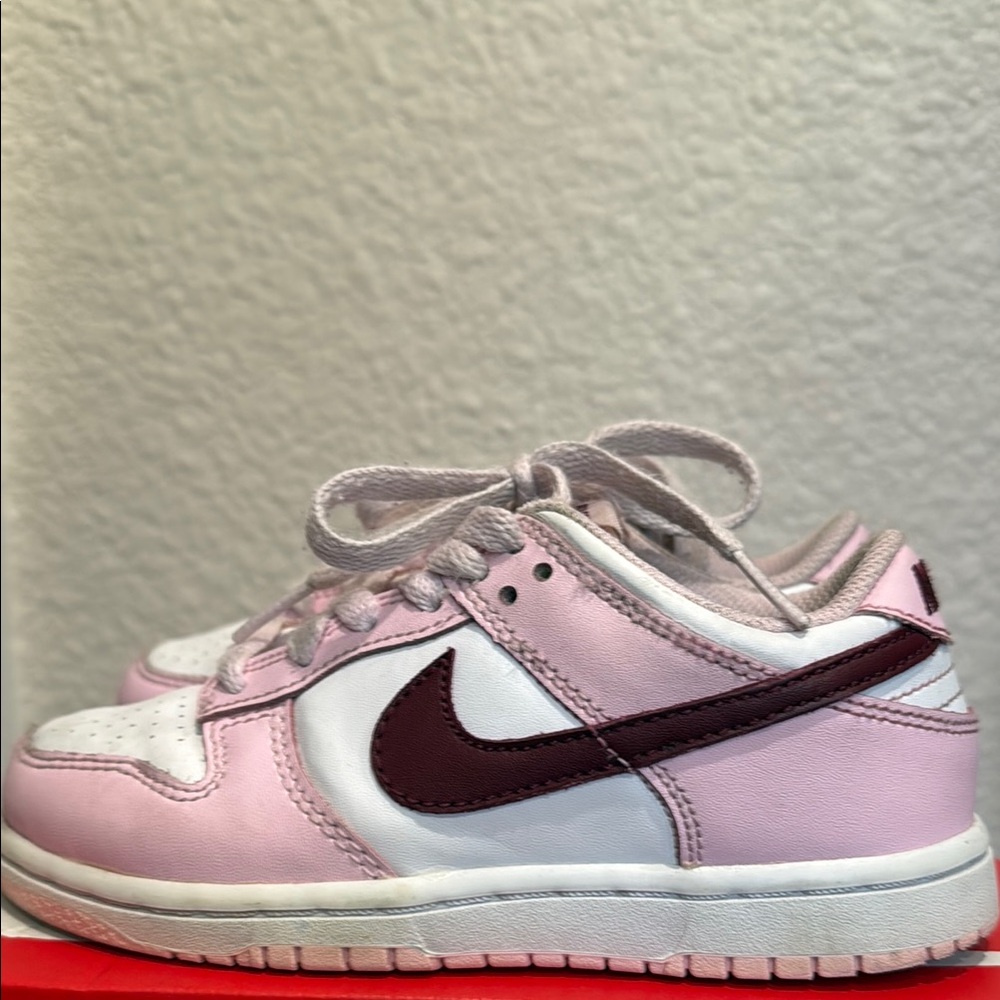 Nike Dunk Low Pink/Red/White ‘Valentine’s Day’ (PS) - Picture 2 of 7